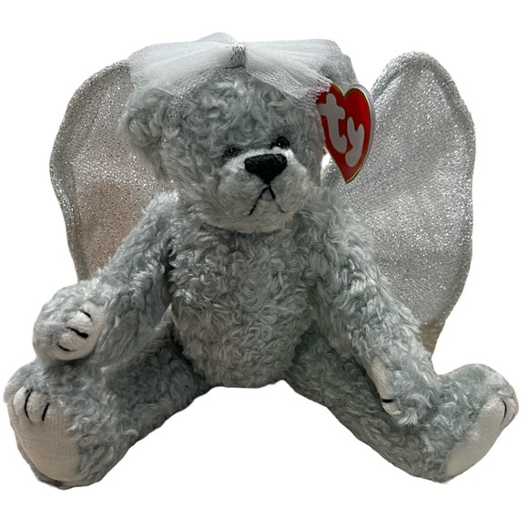 STERLING 1993 Ty Angel Bear Plush Toy! - Picture 1 of 6